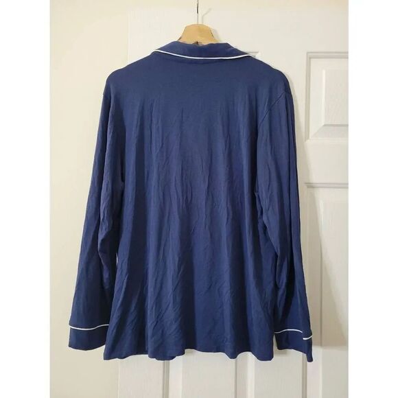 Eberjoy Gisele Lounge PJ Top Navy L NWT - Picture 5 of 7